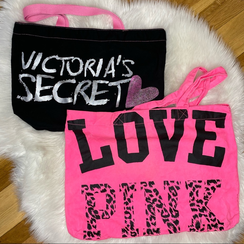 Victoria’s Secret Bundle Of 2 Tote Bags